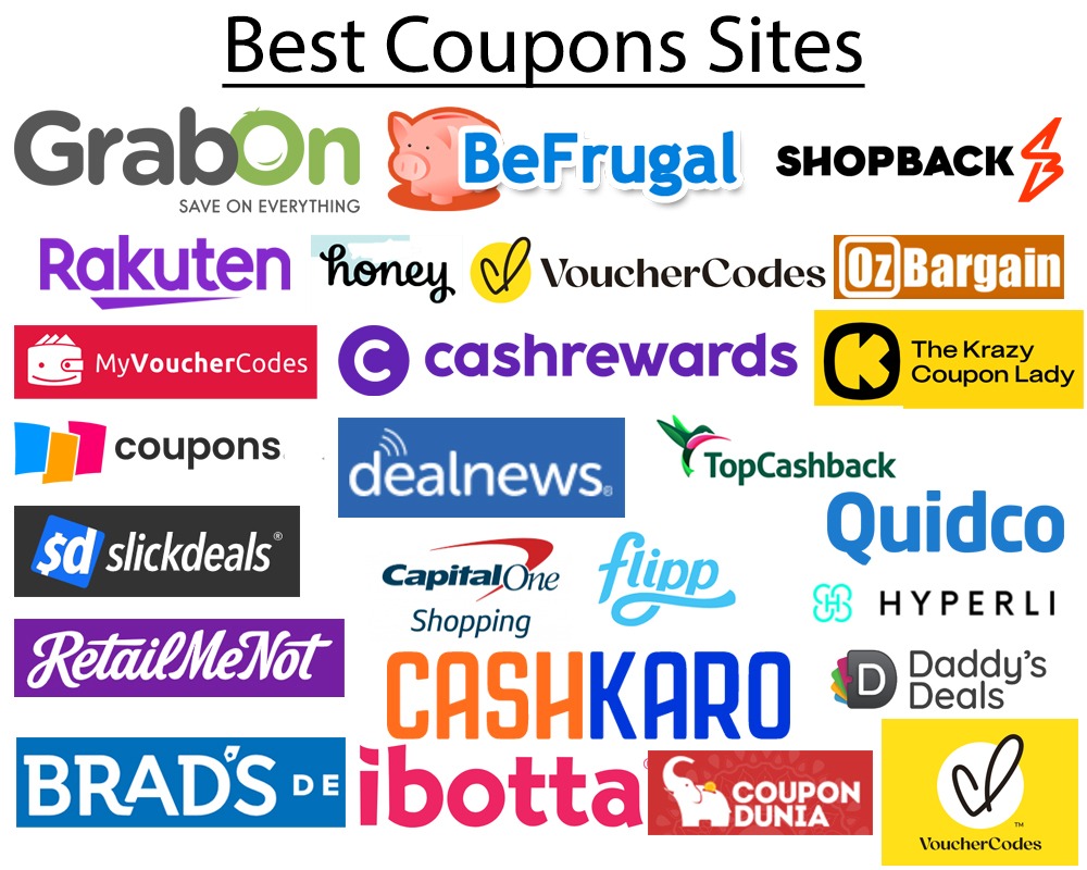 Best Coupons Sites - Coupons Discounts