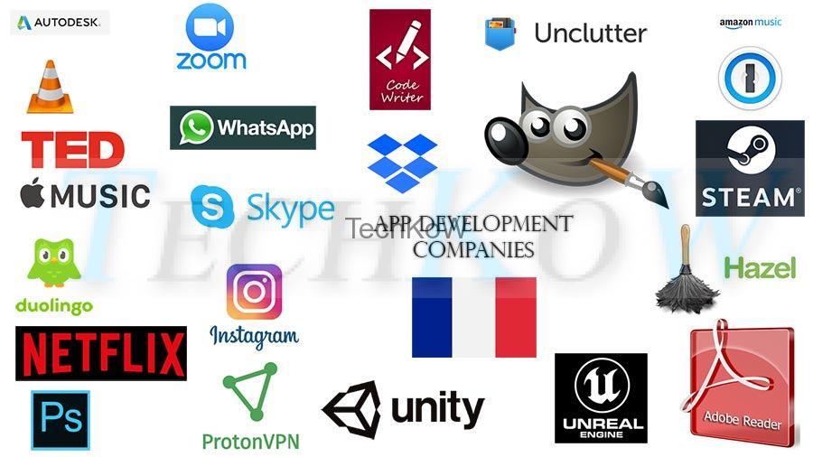 rozwój aplikacji-Francja