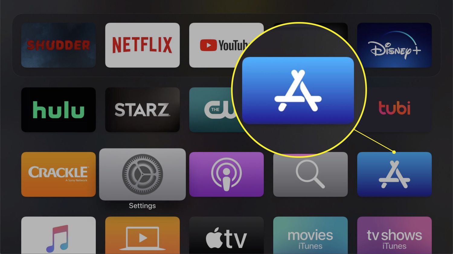 Aplicații Apple TV